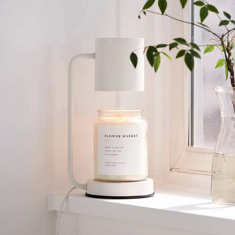 Bedroom aromatherapy lamp, smokeless candles table lamp