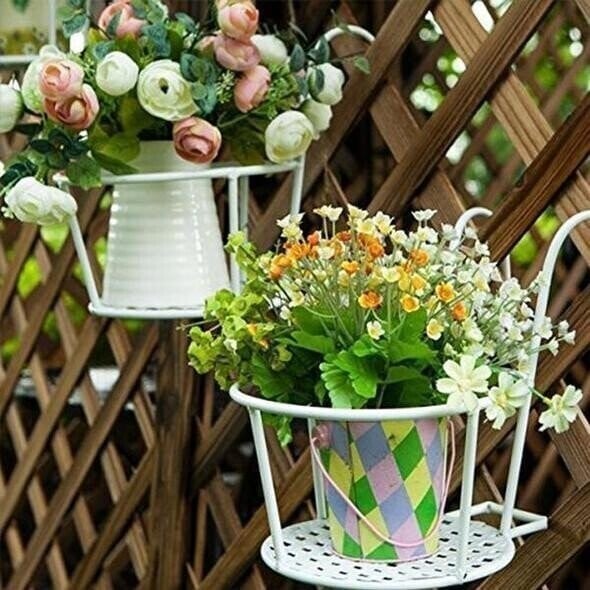 VerdaLift Plant Hanging Shelf — Finally rock-solid support for your balcony dreams