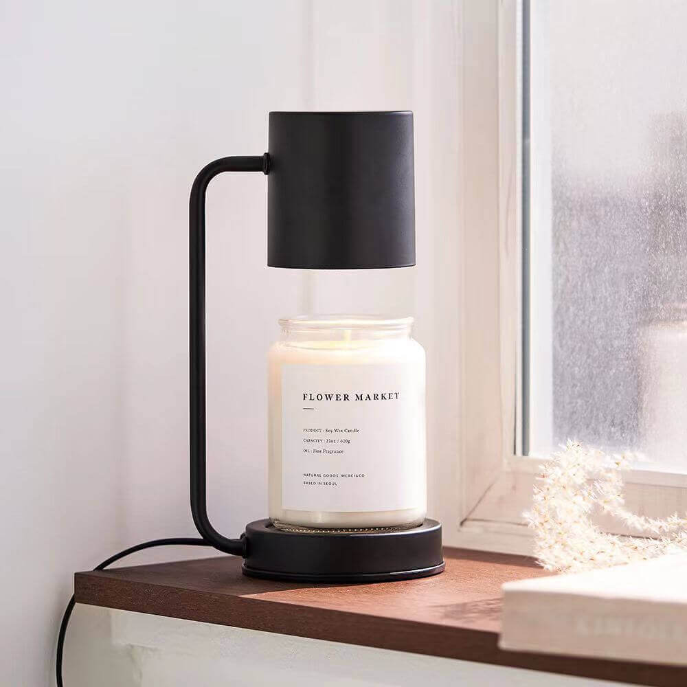 Bedroom aromatherapy lamp, smokeless candles table lamp