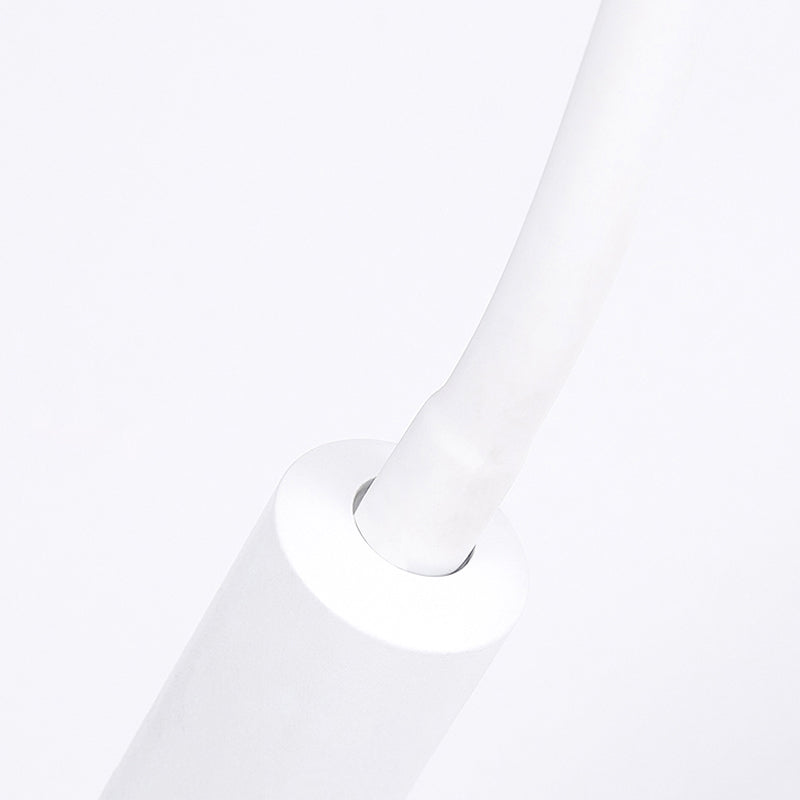 Adjustable Cylinder Reading Lamp Wall Lamp Contemporary Silicone and Metal LED Black/White Wall Lamp