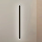 Extended Bar Bedroom Flush Wall Lamp Acrylic 16"/23.5"/31.5" W LED Nordic Wall Lamp in Warm/White Light, Black/White