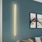 Extended Bar Bedroom Flush Wall Lamp Acrylic 16"/23.5"/31.5" W LED Nordic Wall Lamp in Warm/White Light, Black/White