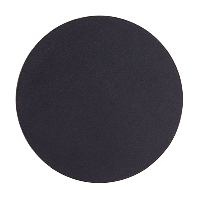 Round/Rectangular Flush Mount Wall Lamp Minimalist Aluminum Corridor LED Wall Lamp in Black