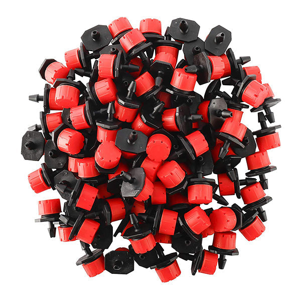 Adjustable drip nozzles for irrigation