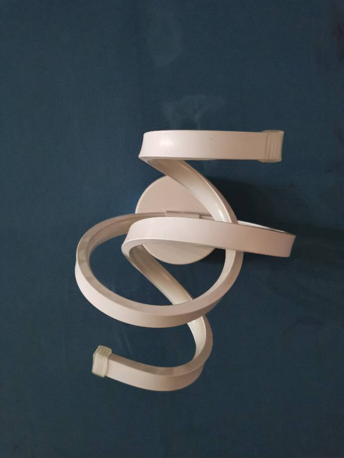 Ivory band wall lamp wall support minimalism LED acrylic wall lamp for bedroom
