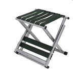 Contemporary Nordic Square Nylon Metal Foldable Camping Chair Fishing Chair Backrest For Outdoor Patio