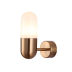 Metal Wall Lamp Postmodern 1 Light Black/Grey/White Wall Mounted Lamp for Bedroom