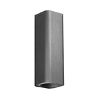 Modern Cube-shaped Wall Lamp Metal Living Room LED Up and Down Wall Lamp in Bronze/yellow/brown