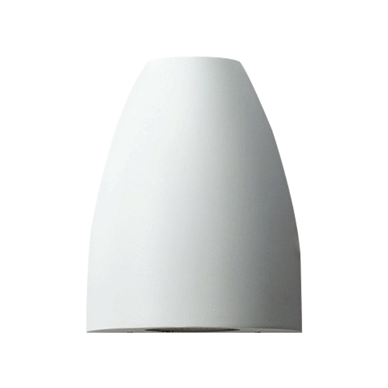 Bullet Shape Wall Mount Light Modern Metal Black/Gray/White LED Up and Down Wall Light for Stair