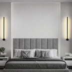 Rotatable Stick Wall Lamp Lighting Minimalist Metal Nightstand LED Wall Mount Lamp
