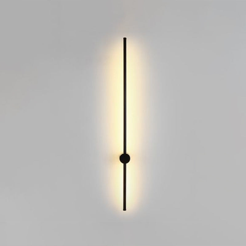 Rotatable Stick Wall Lamp Lighting Minimalist Metal Nightstand LED Wall Mount Lamp