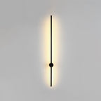Rotatable Stick Wall Lamp Lighting Minimalist Metal Nightstand LED Wall Mount Lamp