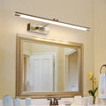 Tube LED Photo Lamp Minimalist Metal Bathroom Vanity Wall Lamp with Rotatable Arm