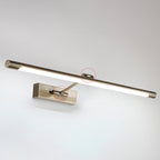 Tube LED Photo Lamp Minimalist Metal Bathroom Vanity Wall Lamp with Rotatable Arm