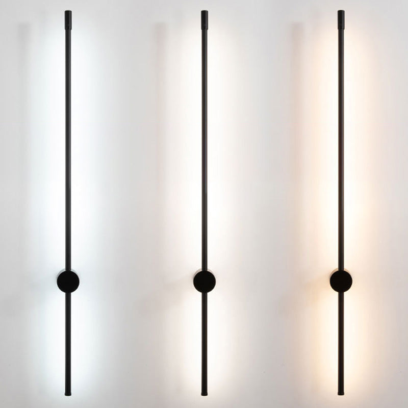 Slim Rod Stairs Wall Lamp Aluminum Minimalistic LED Wall-Mounted Lighting System