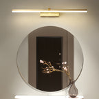 Golden Pen-shaped Bath Lighting Simplicity Metal LED Sink Lighting for Bathroom