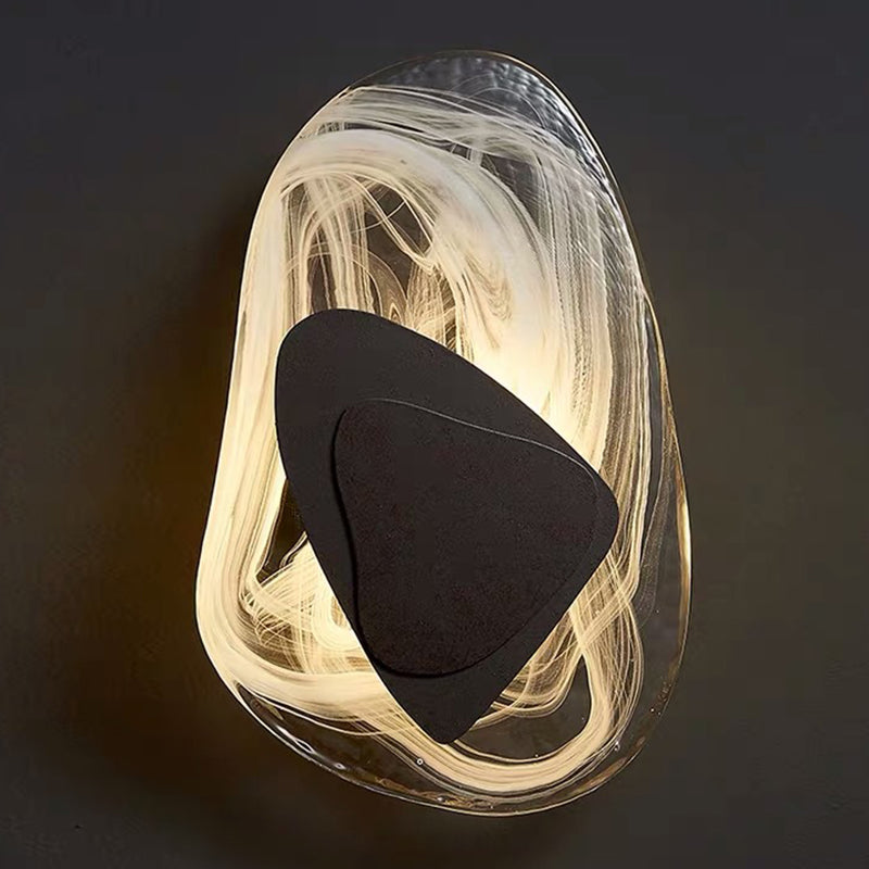 Modern nordic wall lamp 1 light glass wall mount lighting luxurious wall lamp for bedroom