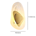 Modern nordic wall lamp 1 light glass wall mount lighting luxurious wall lamp for bedroom