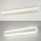 Rectangular acrylic LED wall lamp Nordic waterproof makeup wall lamp for the bathroom