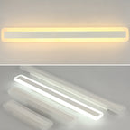 Rectangular acrylic LED wall lamp Nordic waterproof makeup wall lamp for the bathroom