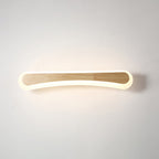 Modern bathroom sink light wood LED sink lighting in acrylic screen