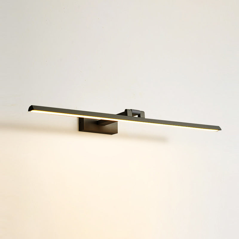 Linear LED Mirror Lamps Modern minimalist style Metal Single Mirror Lamp