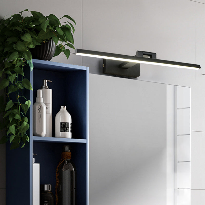 Linear LED Mirror Lamps Modern minimalist style Metal Single Mirror Lamp
