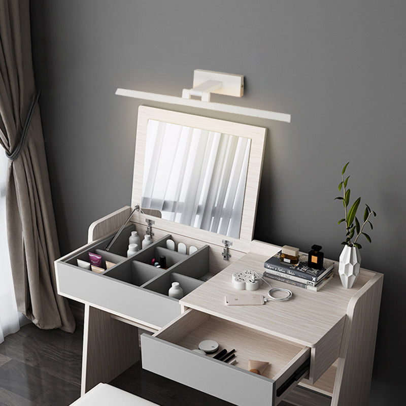 Linear LED Mirror Lamps Modern minimalist style Metal Single Mirror Lamp