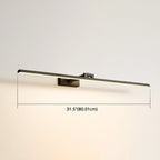 Linear LED Mirror Lamps Modern minimalist style Metal Single Mirror Lamp
