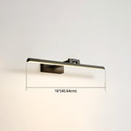Linear LED Mirror Lamps Modern minimalist style Metal Single Mirror Lamp