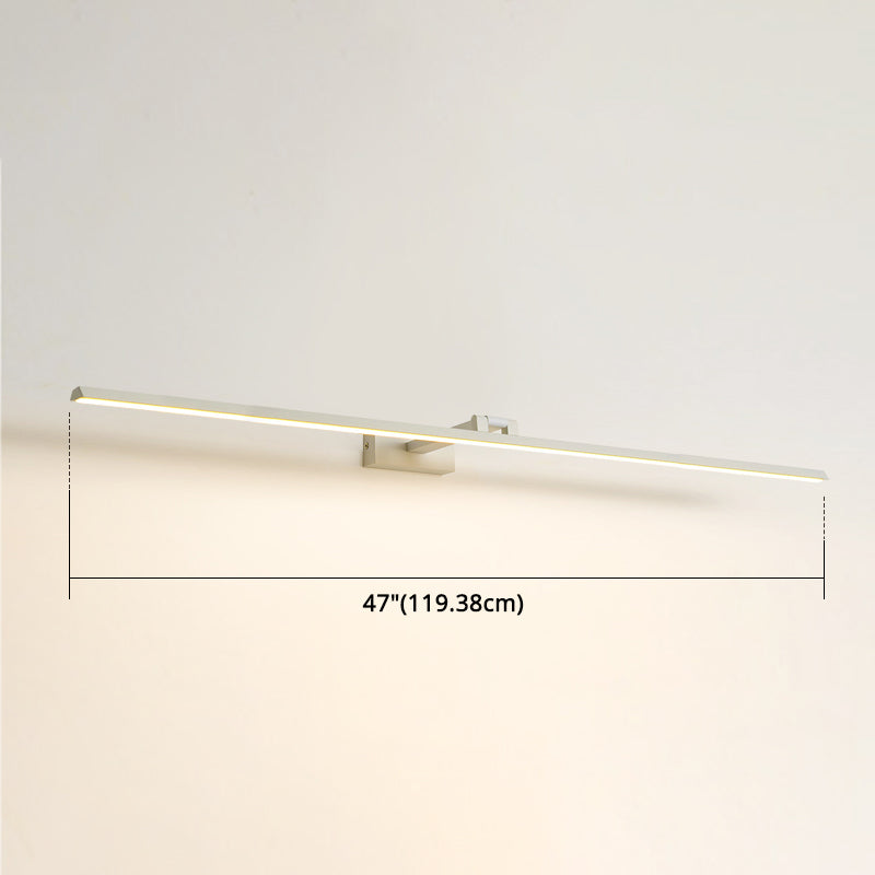 Linear LED Mirror Lamps Modern minimalist style Metal Single Mirror Lamp