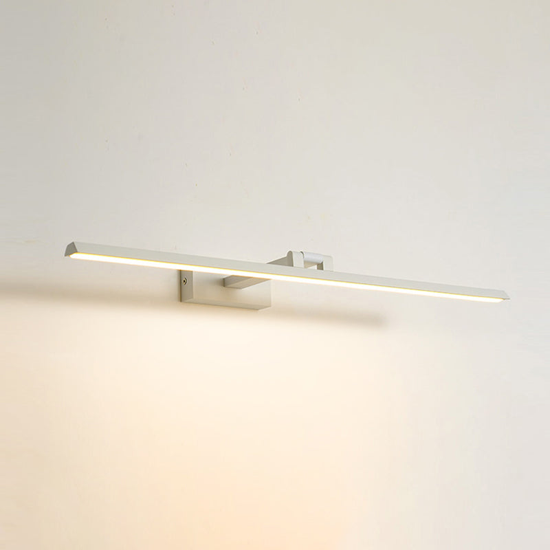 Linear LED Mirror Lamps Modern minimalist style Metal Single Mirror Lamp