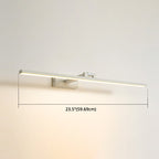 Linear LED Mirror Lamps Modern minimalist style Metal Single Mirror Lamp