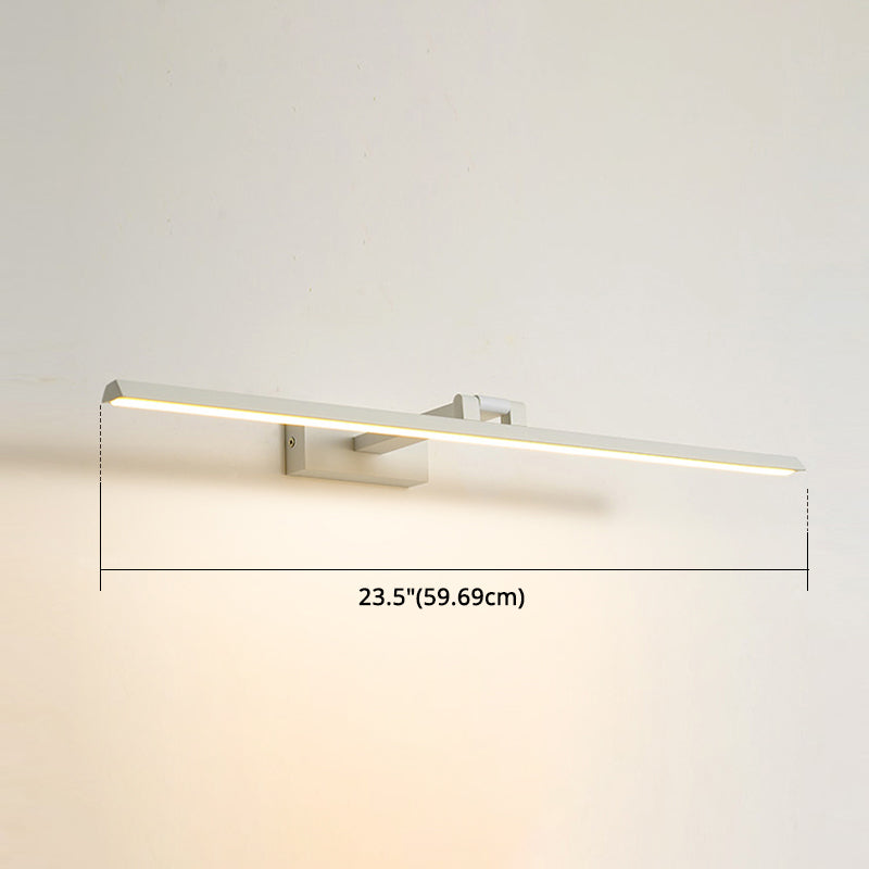 Linear LED Mirror Lamps Modern minimalist style Metal Single Mirror Lamp