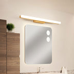 Rectangular Wall Lamp Vanity Scandinavian Minimalist Style Wood Single Vanity Lamp