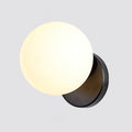 Modern simplicity Wall lamp 1 light Metal Wall lamp with glass shade