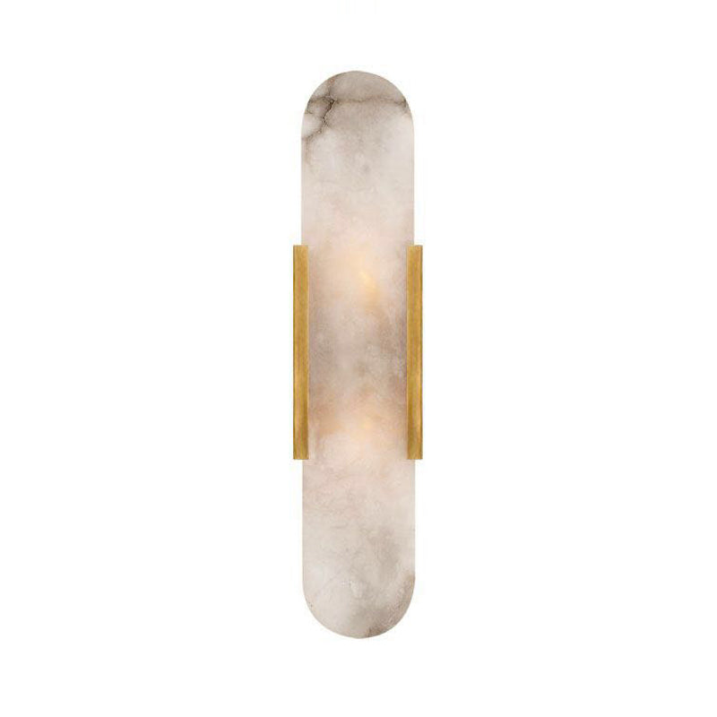 2 Light balls bar ceiling lamp colonial gold/black marble wall lamp lighting for dining room