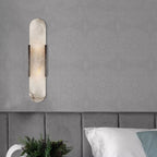 2 Light balls bar ceiling lamp colonial gold/black marble wall lamp lighting for dining room
