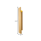Black/White/Gold Rolled Wall Lamp Modernist Iron 2-Light Wall Lamp Built-in Lighting, 16"/21.5"/29.5" Width