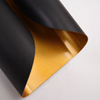 Colonial style Roll surface Wall sconce 2 Light Metal wall mounted lamp in black