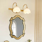Blossom Bathroom Vanity Mirror Light Traditional Metal LED 2/3/4 Heads Brass Wall Lamp