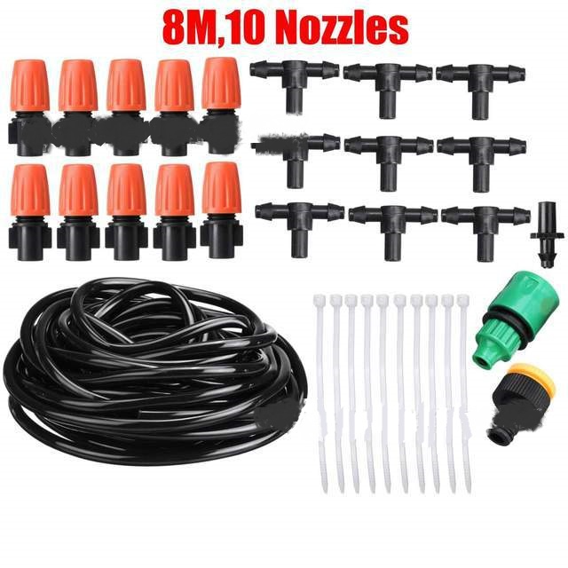 Automatic Irrigation System Set – Drip Irrigation for Garden Plants