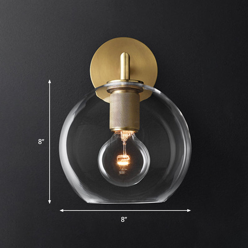 Traditional armed wall lamp metal 1/2 cups wall lamp light in black/brass/chrome for the living room