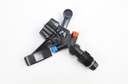 Adjustable garden sprinkler with spray angle adjustment – Ideal for irrigation systems