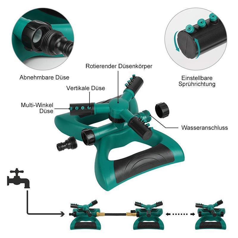 360 Degree rotating spray device