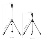 Automatic rotating tripod sprinkler