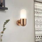 Metal Wall Lamp Postmodern 1 Light Black/Grey/White Wall Mounted Lamp for Bedroom