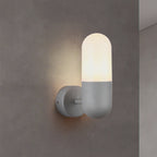 Metal Wall Lamp Postmodern 1 Light Black/Grey/White Wall Mounted Lamp for Bedroom