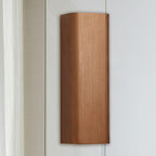 Modern Cube-shaped Wall Lamp Metal Living Room LED Up and Down Wall Lamp in Bronze/yellow/brown