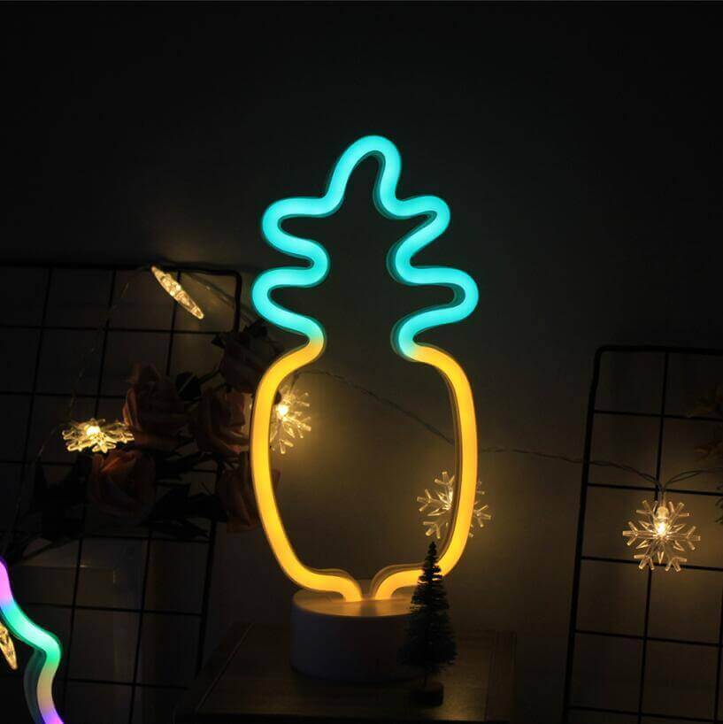 Creative LED modeling lamp Rainbow ice on a stick